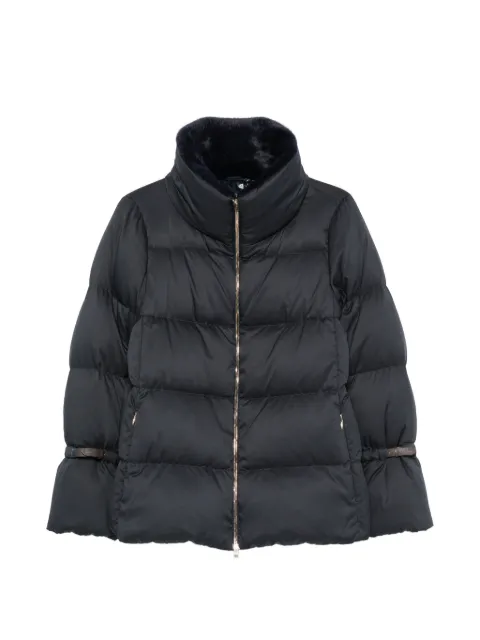 Herno faux-fur collar padded jacket