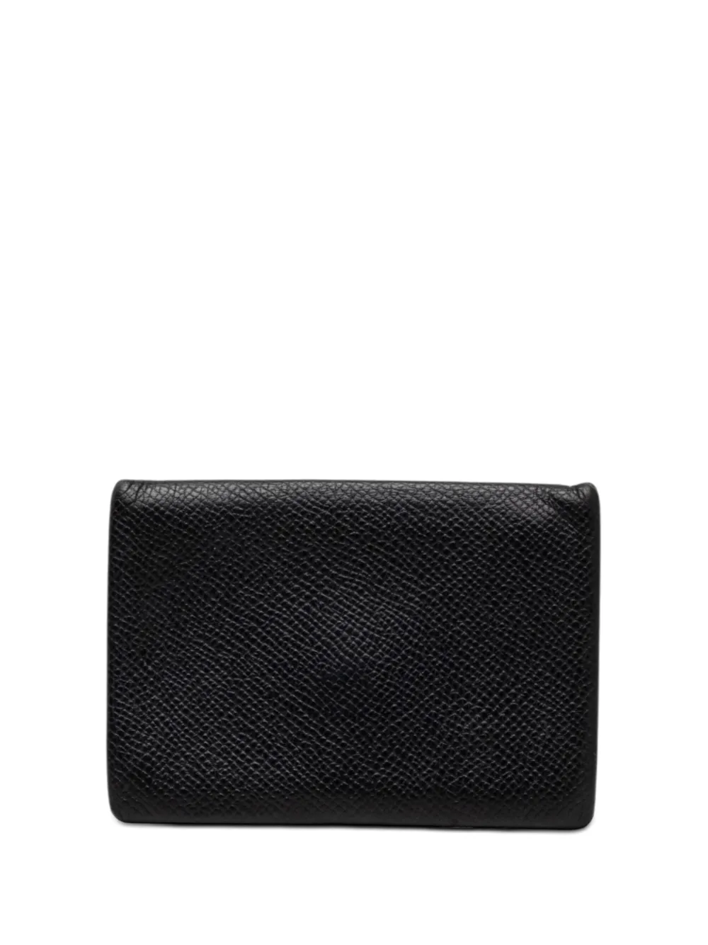 Hermès Pre-Owned 2023 Epsom Calvi card holder - Schwarz