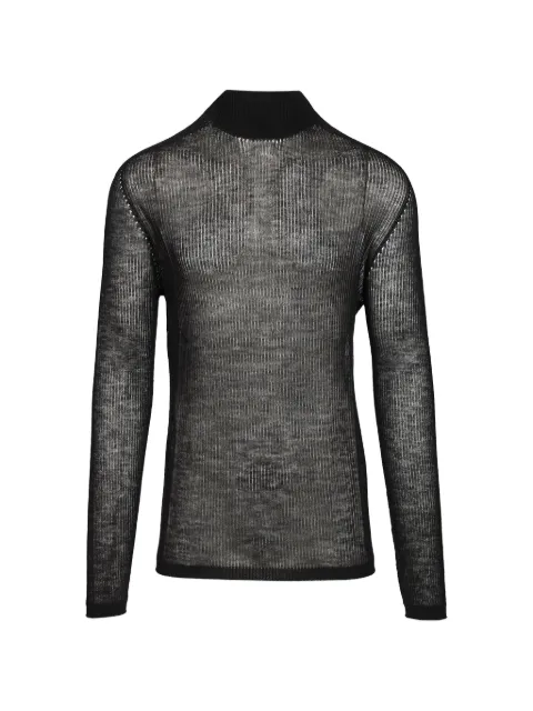 Rick Owens ribbed-knit cashmere sweater