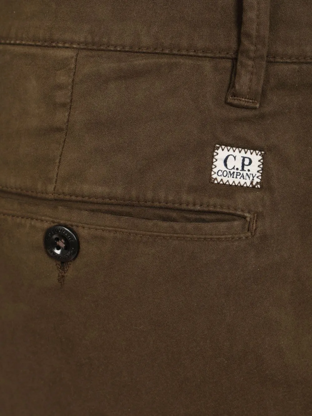 C.P. Company Cargo broek met Lens-detail Groen