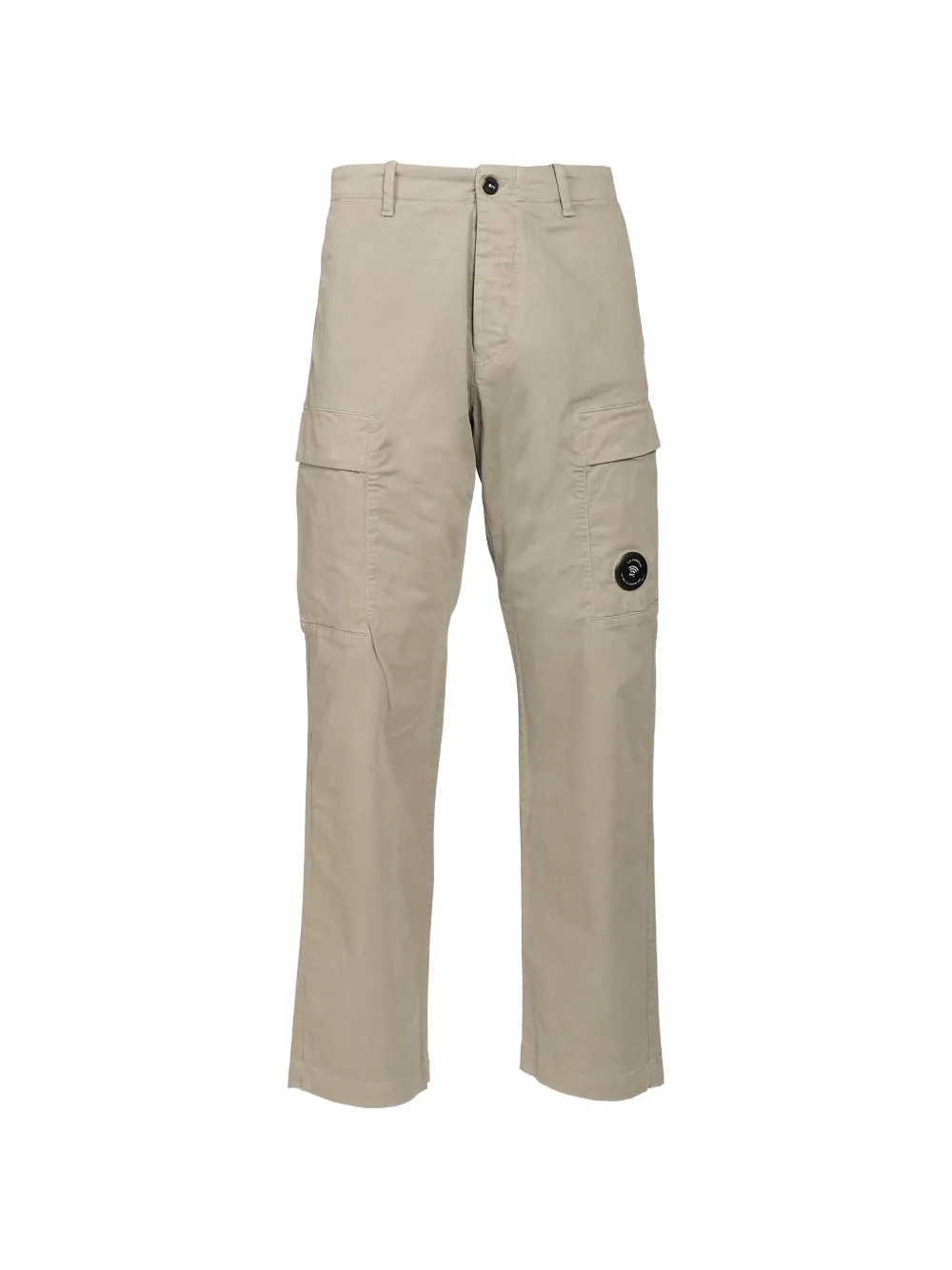 C.P. Company Lens-detail cargo pants - Nude