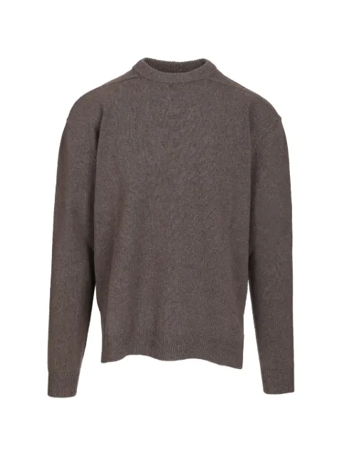 Rick Owens round-neck knitted sweater