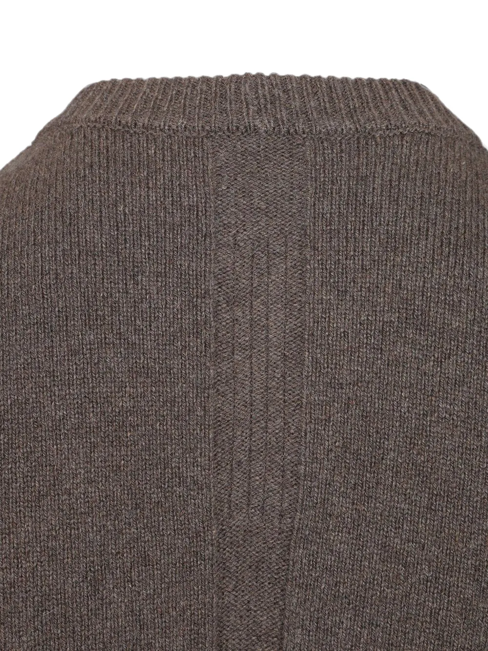 Rick Owens Gebreide trui met ronde hals Bruin