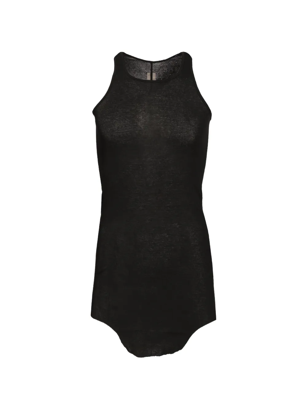 Rick Owens ribbed-knit tank top - Nero