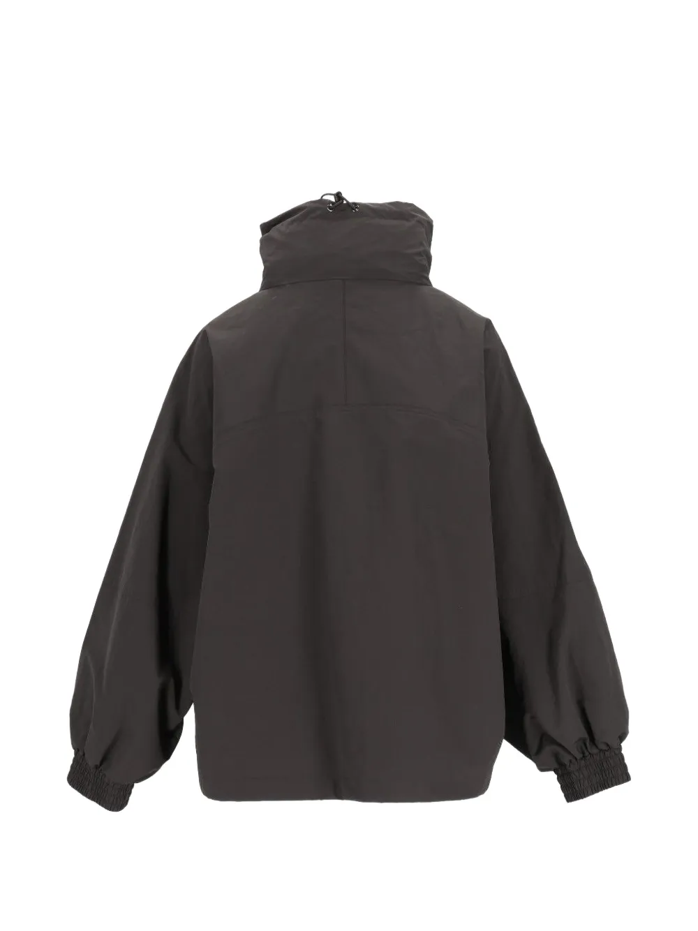 Weekend Max Mara Jack met trekkoord en hoge hals Zwart