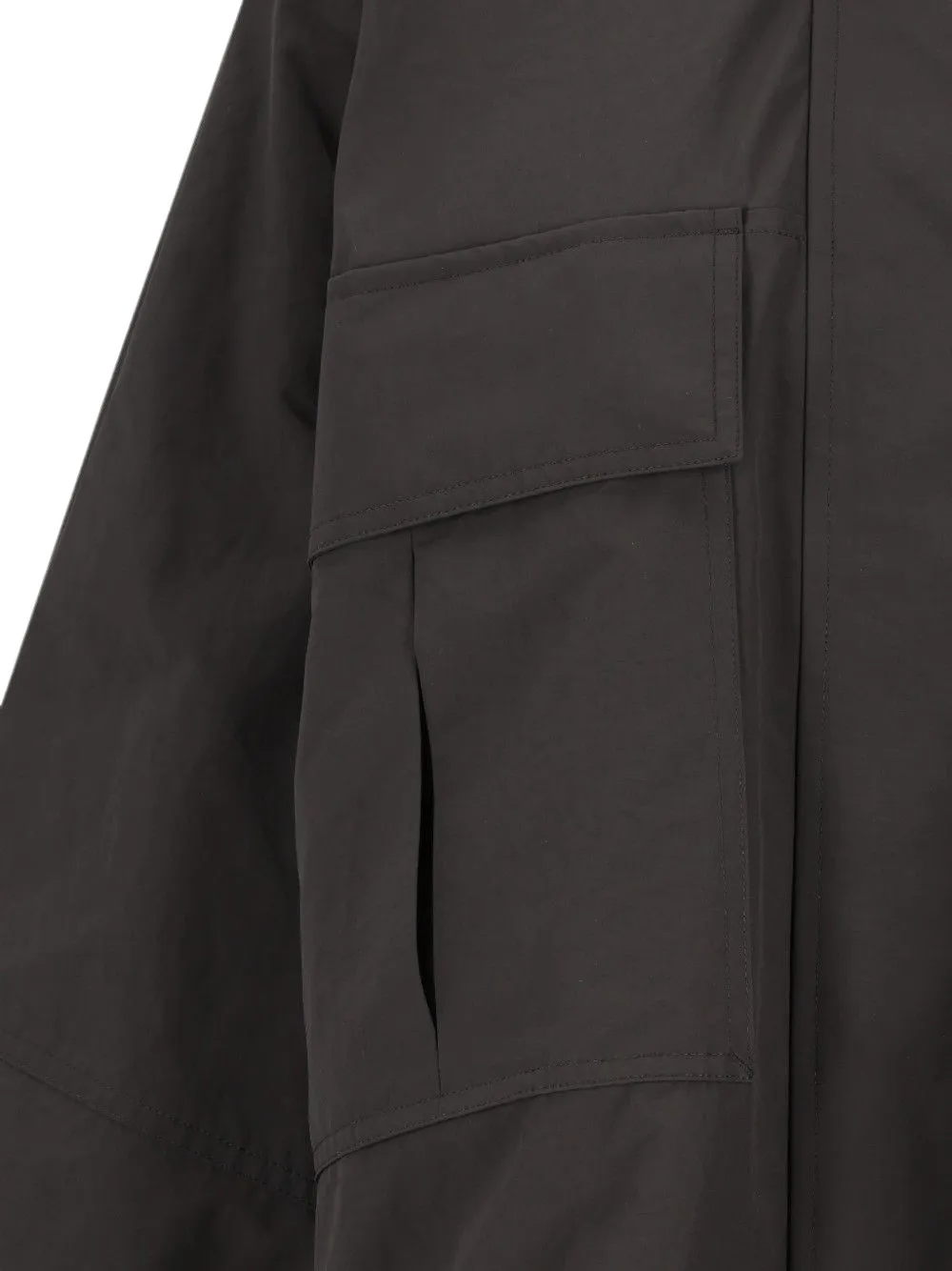 Weekend Max Mara Jack met trekkoord en hoge hals Zwart