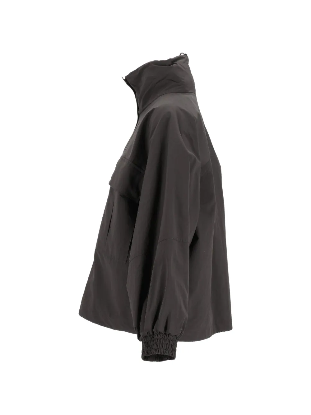 Weekend Max Mara Jack met trekkoord en hoge hals Zwart