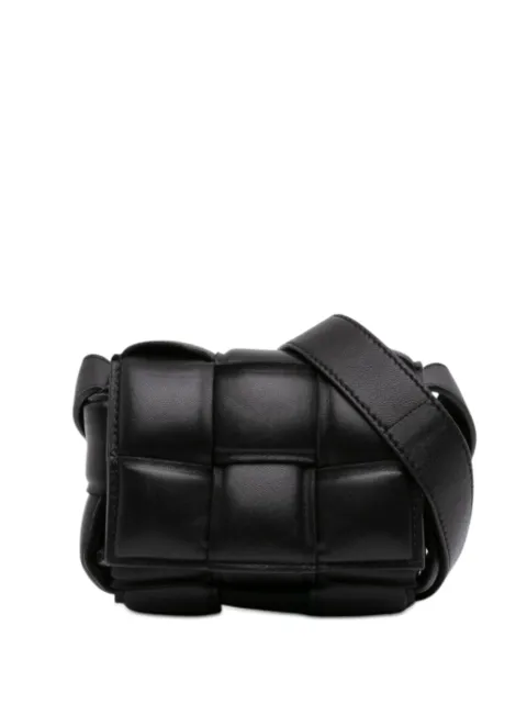 Bottega Veneta Pre-Owned 2012-2026 Candy Nappa Intrecciato Padded Cassette crossbody bag