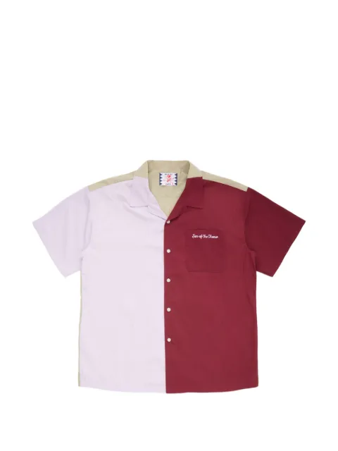 SON OF THE CHEESE camisa con diseño color block