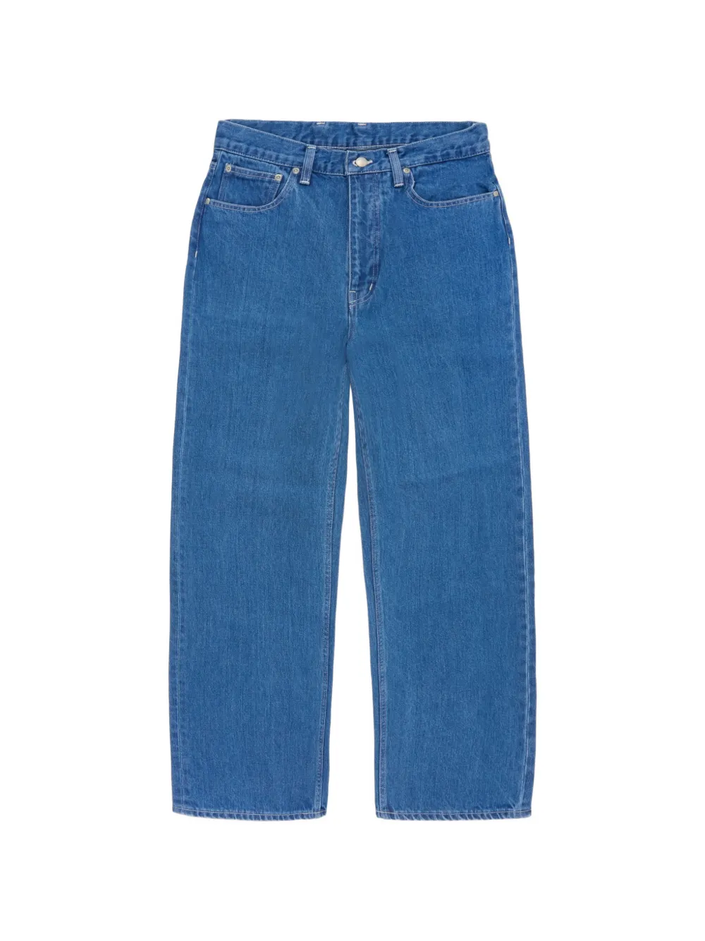 SON OF THE CHEESE wide-leg five-pocket jeans - Blu