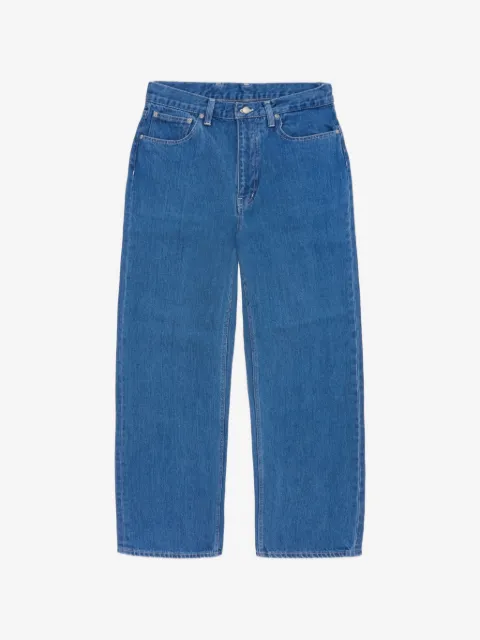 SON OF THE CHEESE jeans rectos con diseño de cinco bolsillos