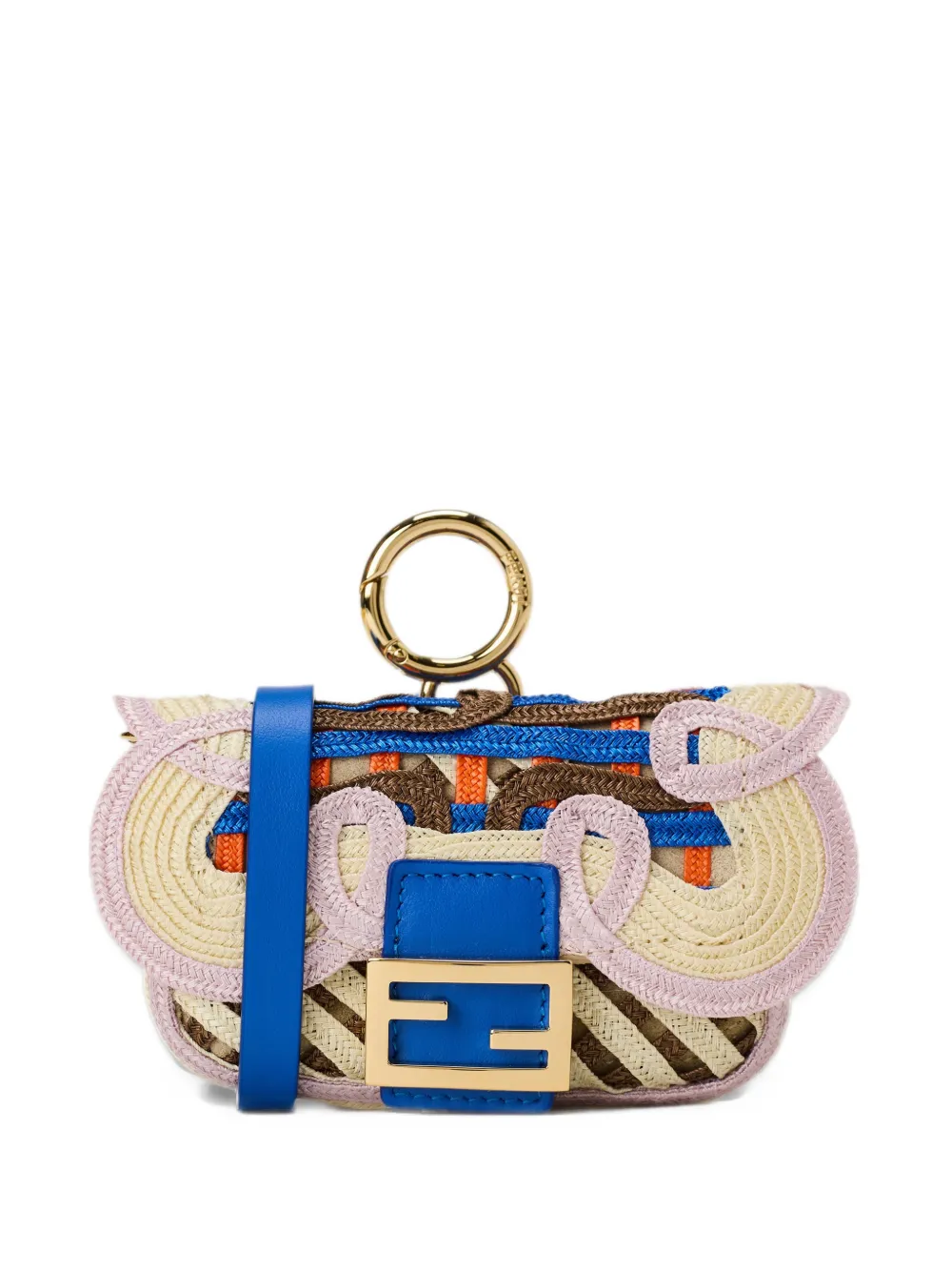 FENDI nano Baguette charm Beige