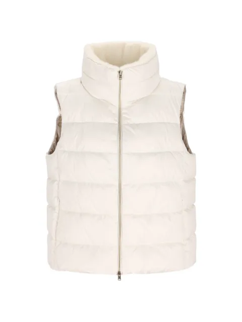 Herno padded faux-fur gilet