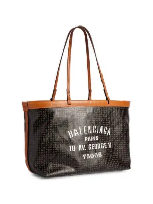 Balenciaga BB モノグラム ハンドバッグ | ブラウン | FARFETCH JP