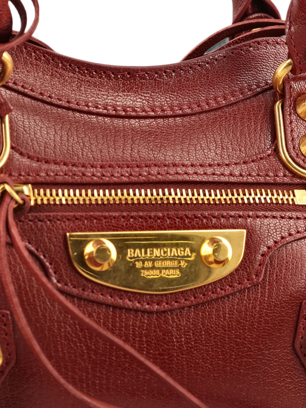 Balenciaga Le City Uptown mini-shopper Rood