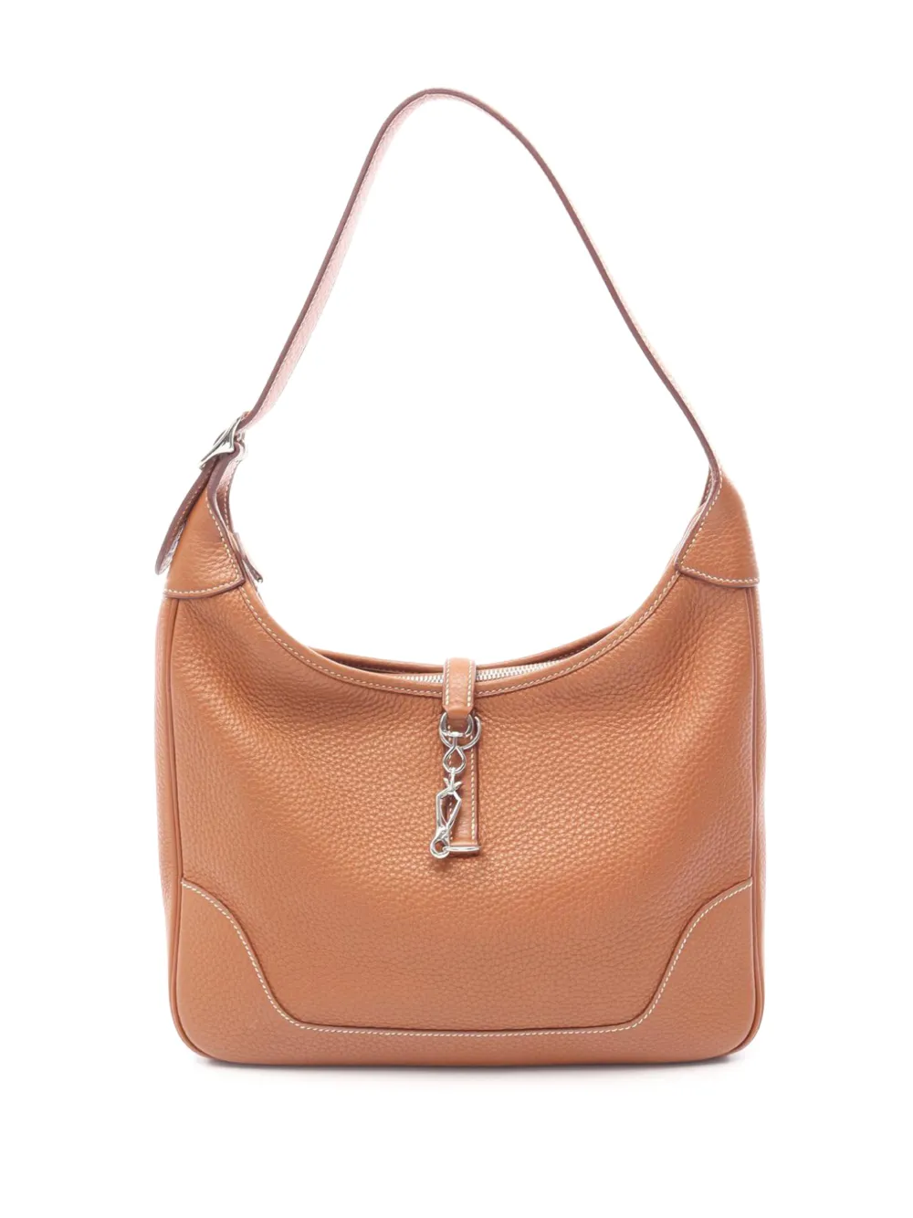 Hermès Pre-Owned 2008 Clemence Trim 31 shoulder bag - Braun