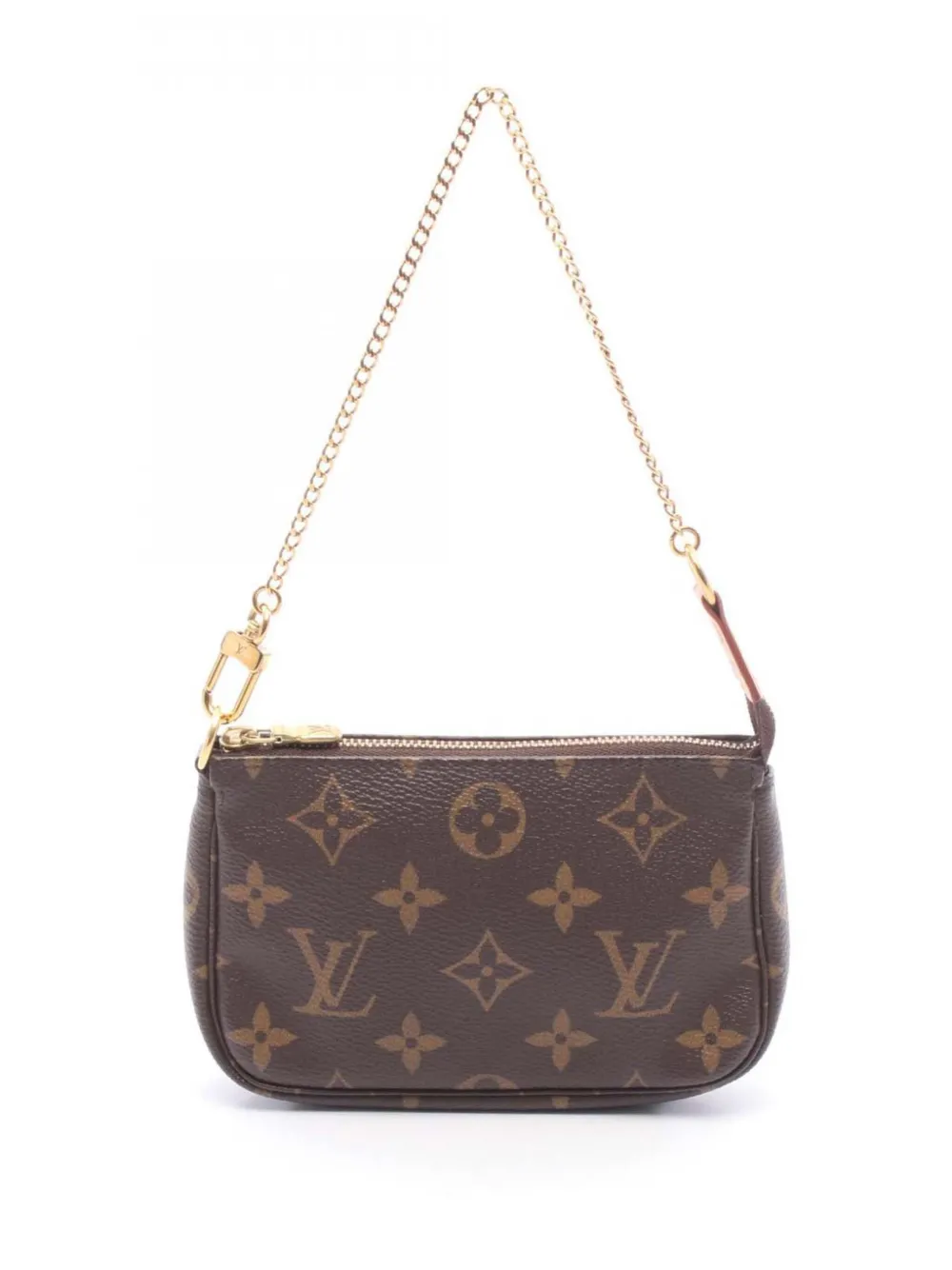Louis Vuitton Pre-Owned 2020 Monogram Mini Pochette Accessoires handbag - Braun
