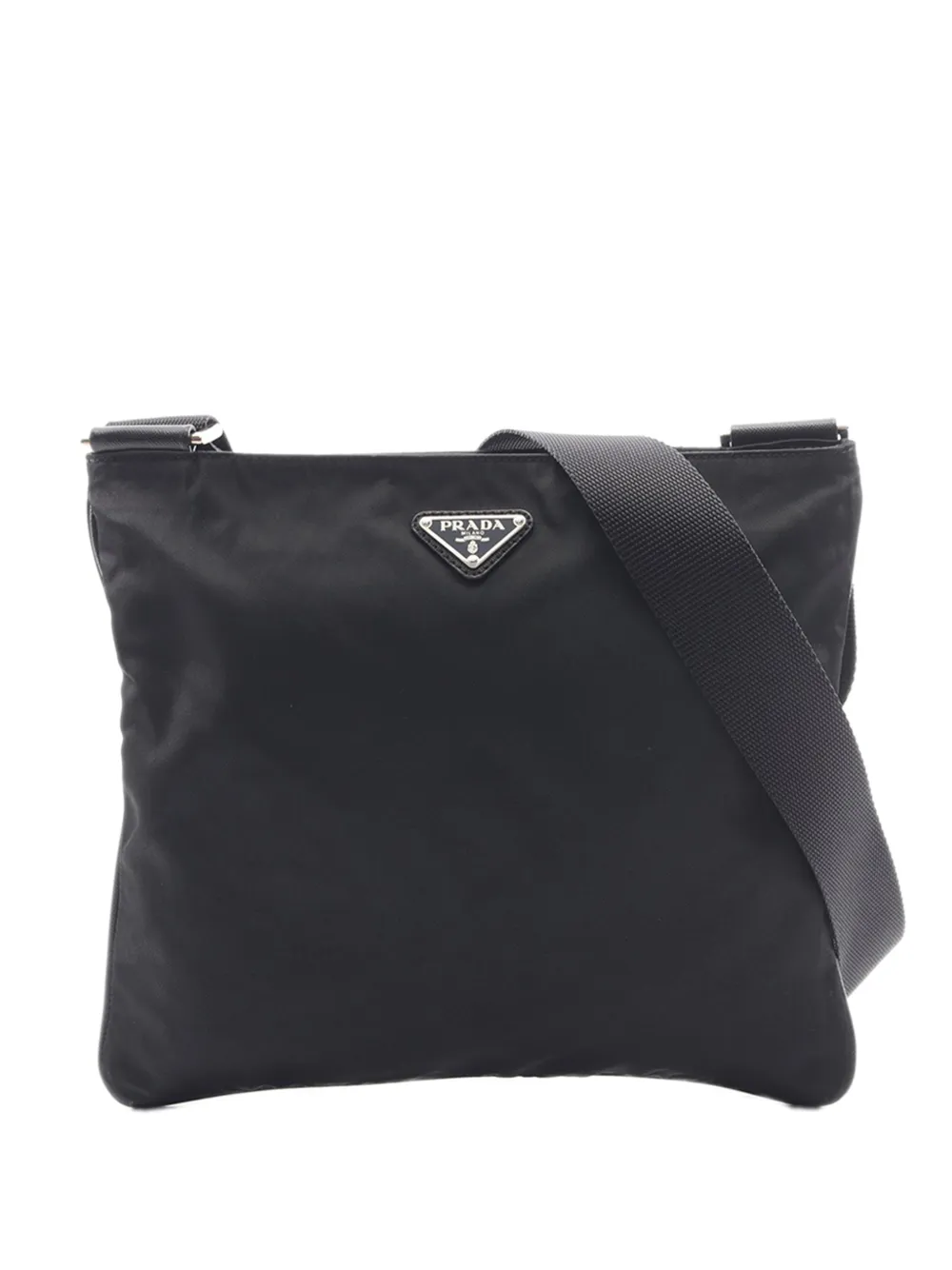 Prada Pre-Owned 2013-2026 Tessuto Zip Top crossbody bag - Schwarz