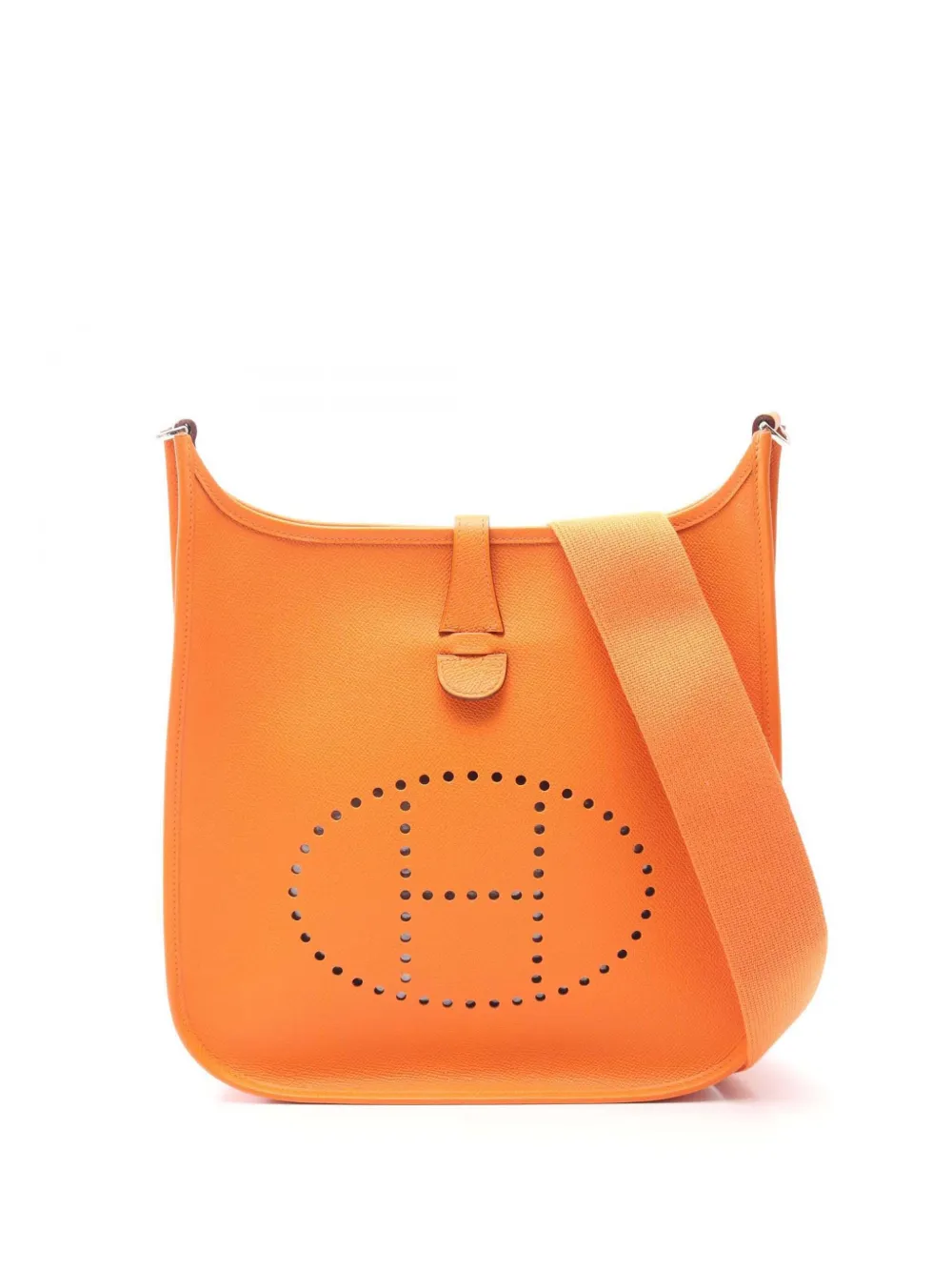 Hermès Pre-Owned 2005 Clemence Evelyne II 29 crossbody bag - Orange