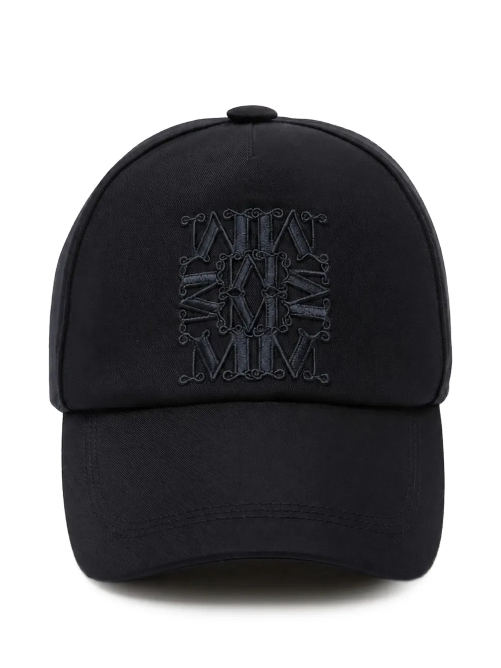 Max Mara logo-embroidered baseball cap - Blu
