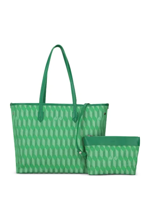Au Départ Borsa tote con motivo geometrico jacquard