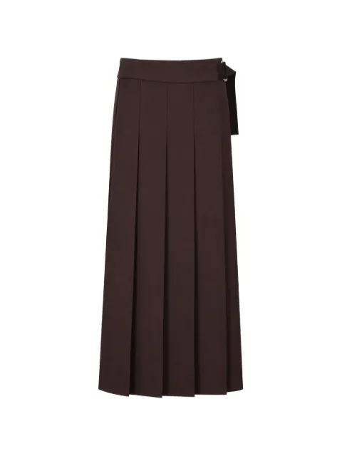 P.A.R.O.S.H. falda midi con cinturón