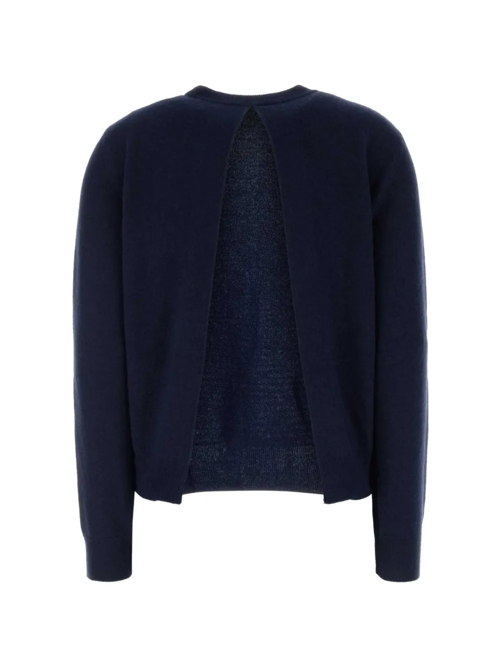 Jil Sander Kasjmier trui met open rug Blauw