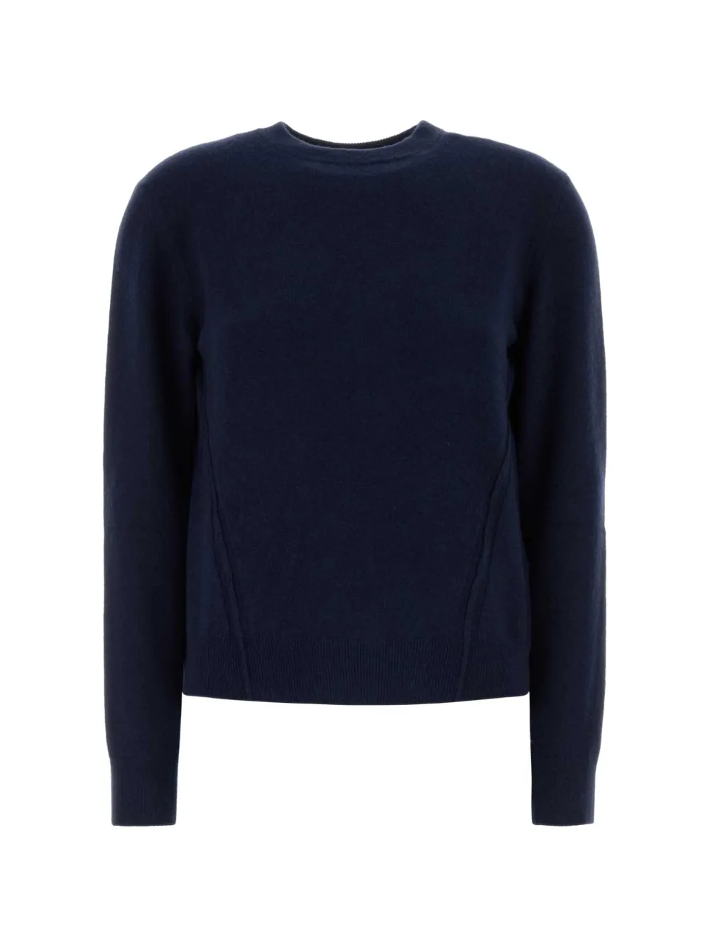 Jil Sander Maglione in cashmere con schiena scoperta - Blu