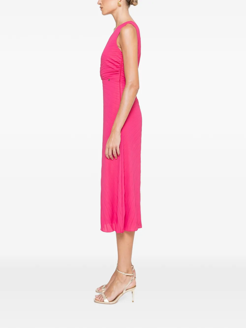NISSA Geplooide jurk Roze