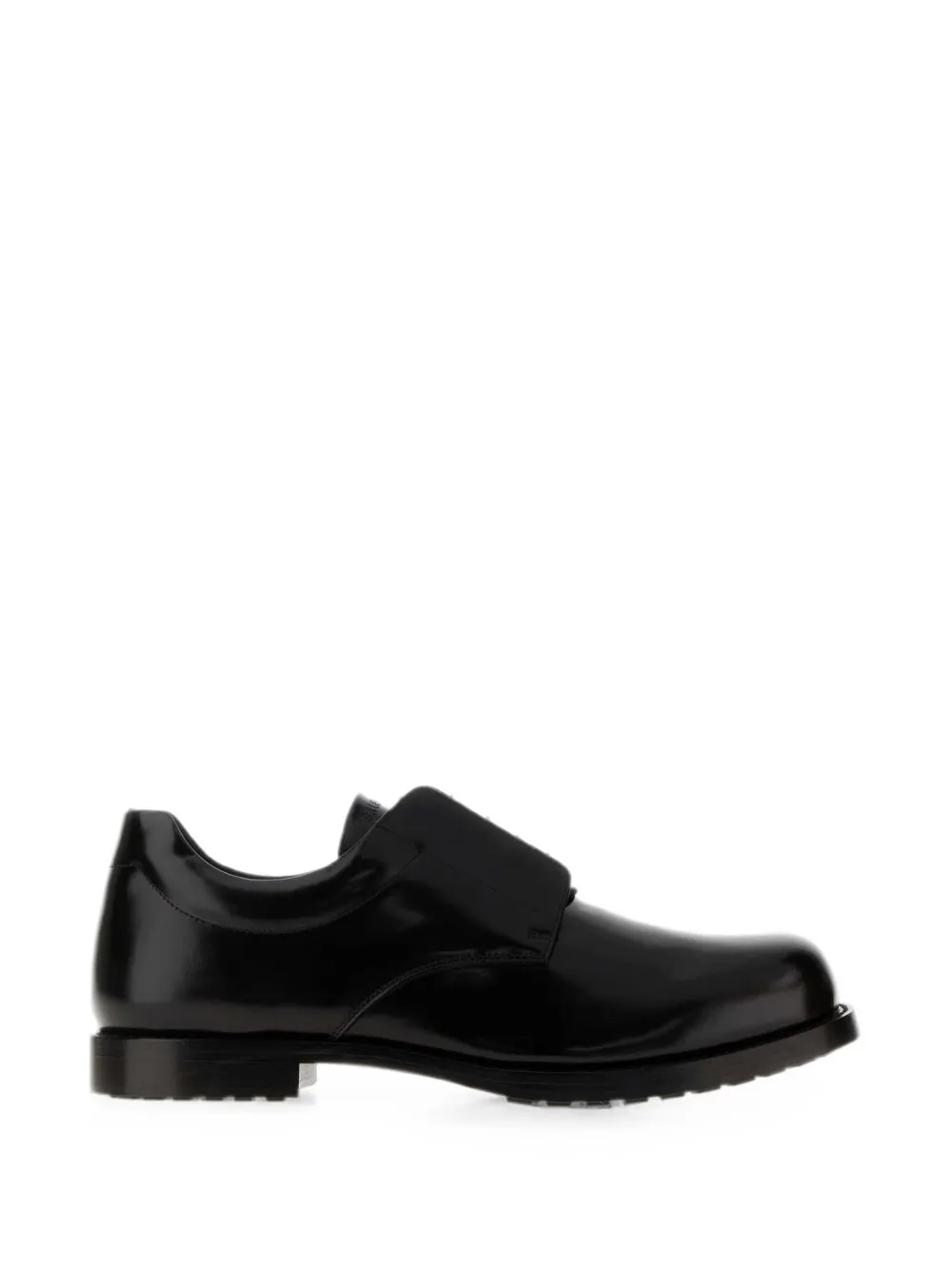 Balenciaga leather derby shoes - Nero