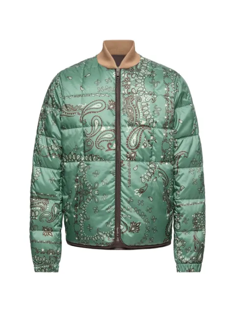 Moncler veste réversible Chalvron à motif cachemire