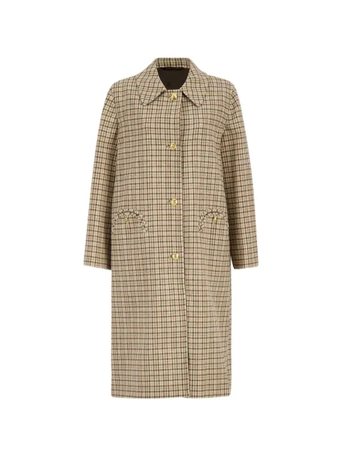 Blazé Milano Agape check-pattern coat