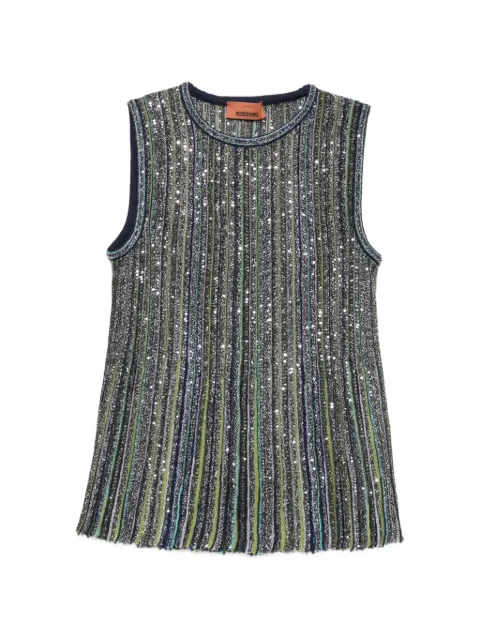 Missoni sleveless striped tank top