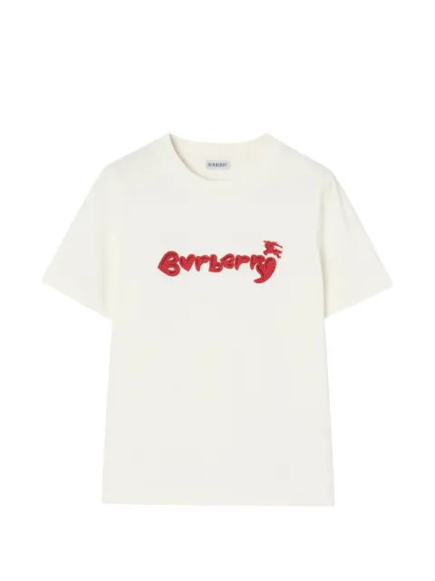 Burberry playera con logo de corazón
