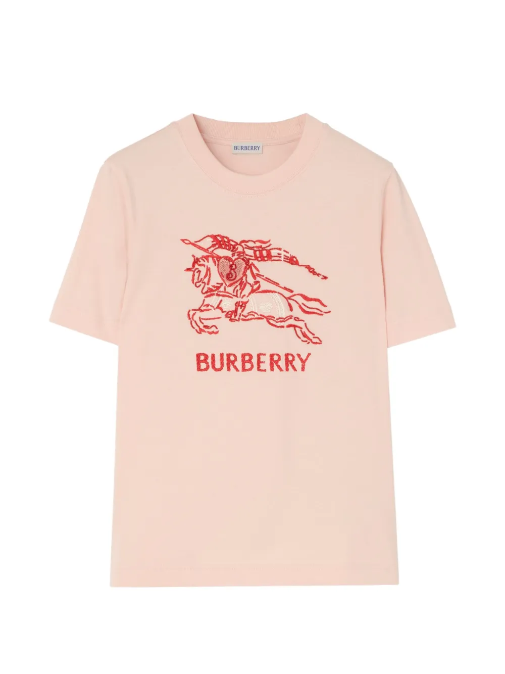 Burberry Heart Knight cotton T-shir - Rosa