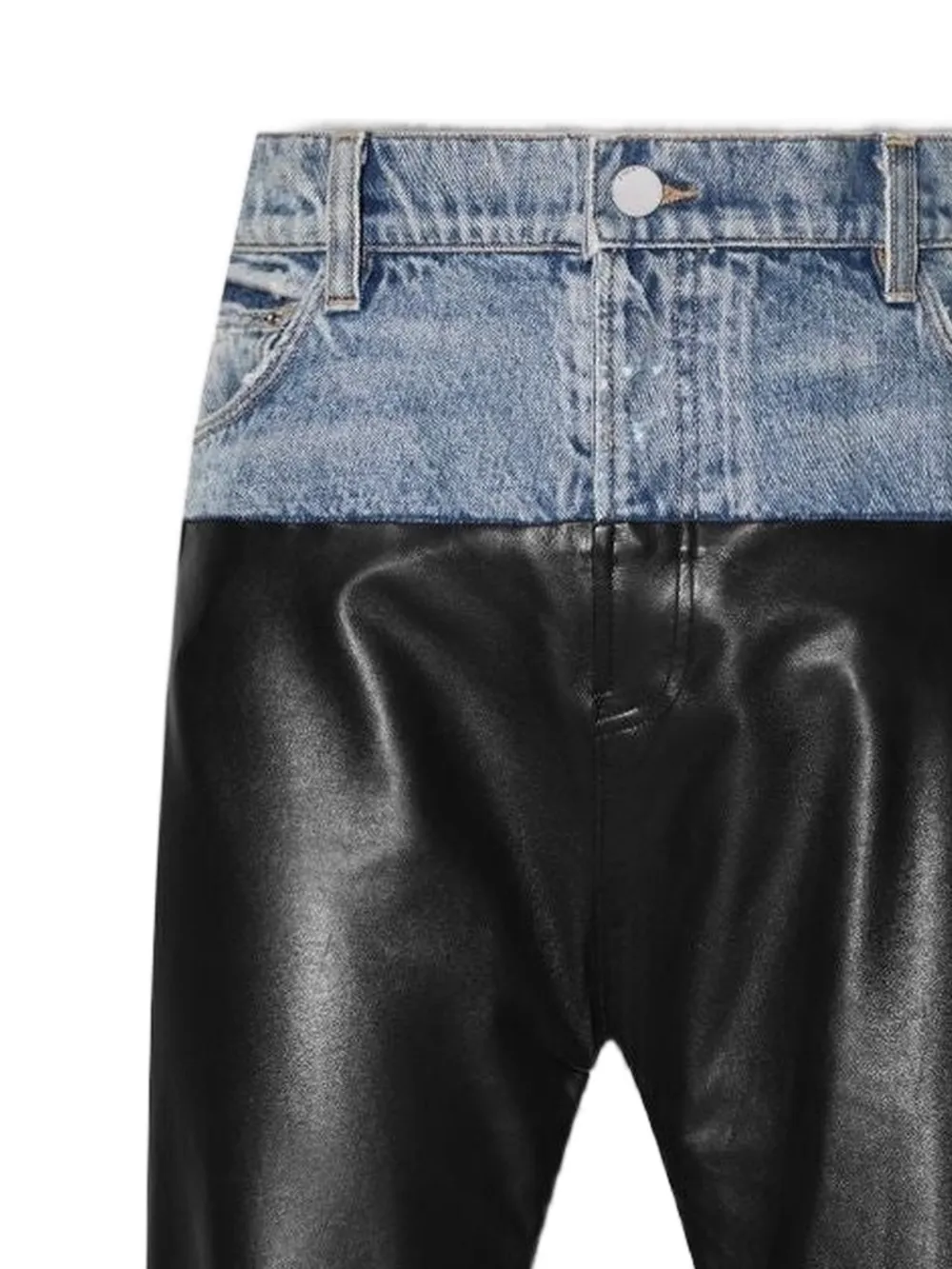 Amiri Hybrid Sweatpants in Black, view 2