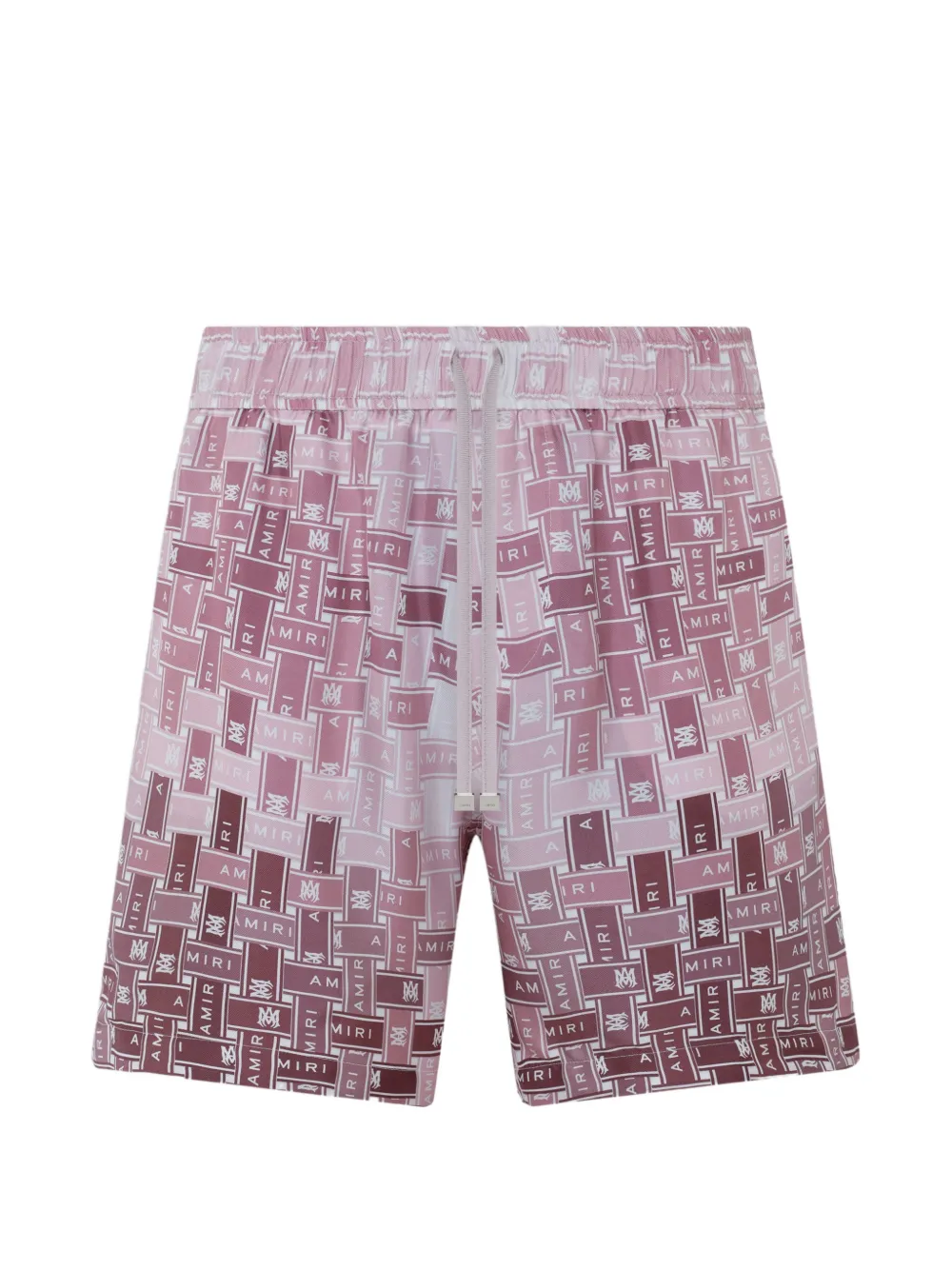 AMIRI gradient tape pj shorts - Rosa
