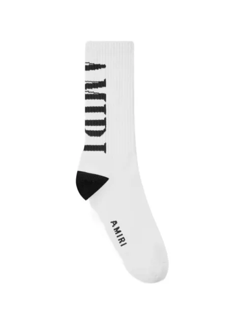 AMIRI vertical-logo socks