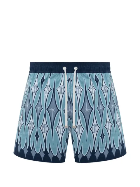 AMIRI argyle swim trunks
