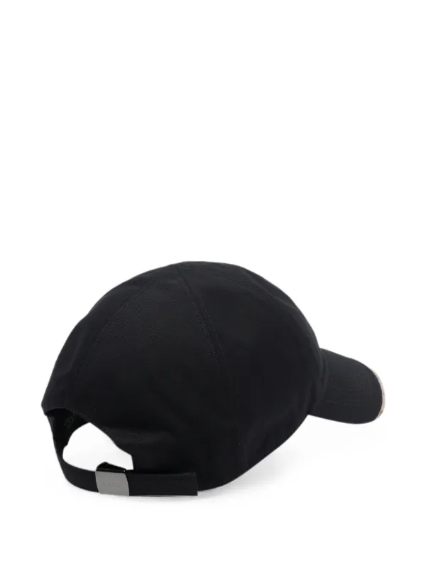 Gucci GG Supreme-trim Baseball Cap | Black | FARFETCH
