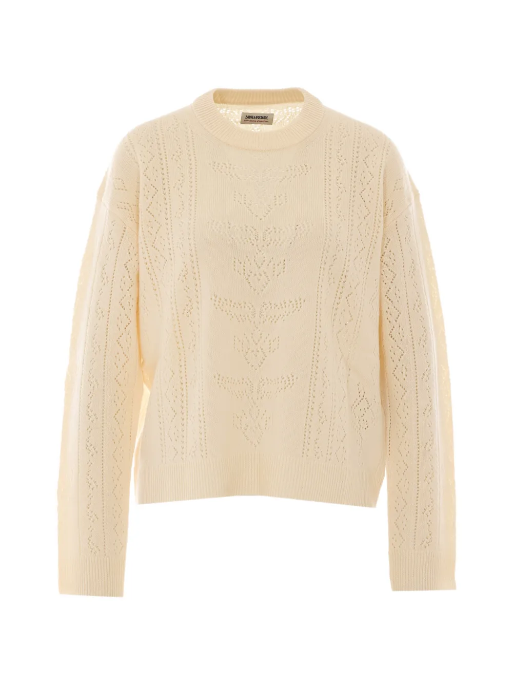 Zadig&Voltaire Markuz pointelle-knit sweater - Nude