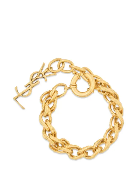 Saint Laurent rope-chain bracelet