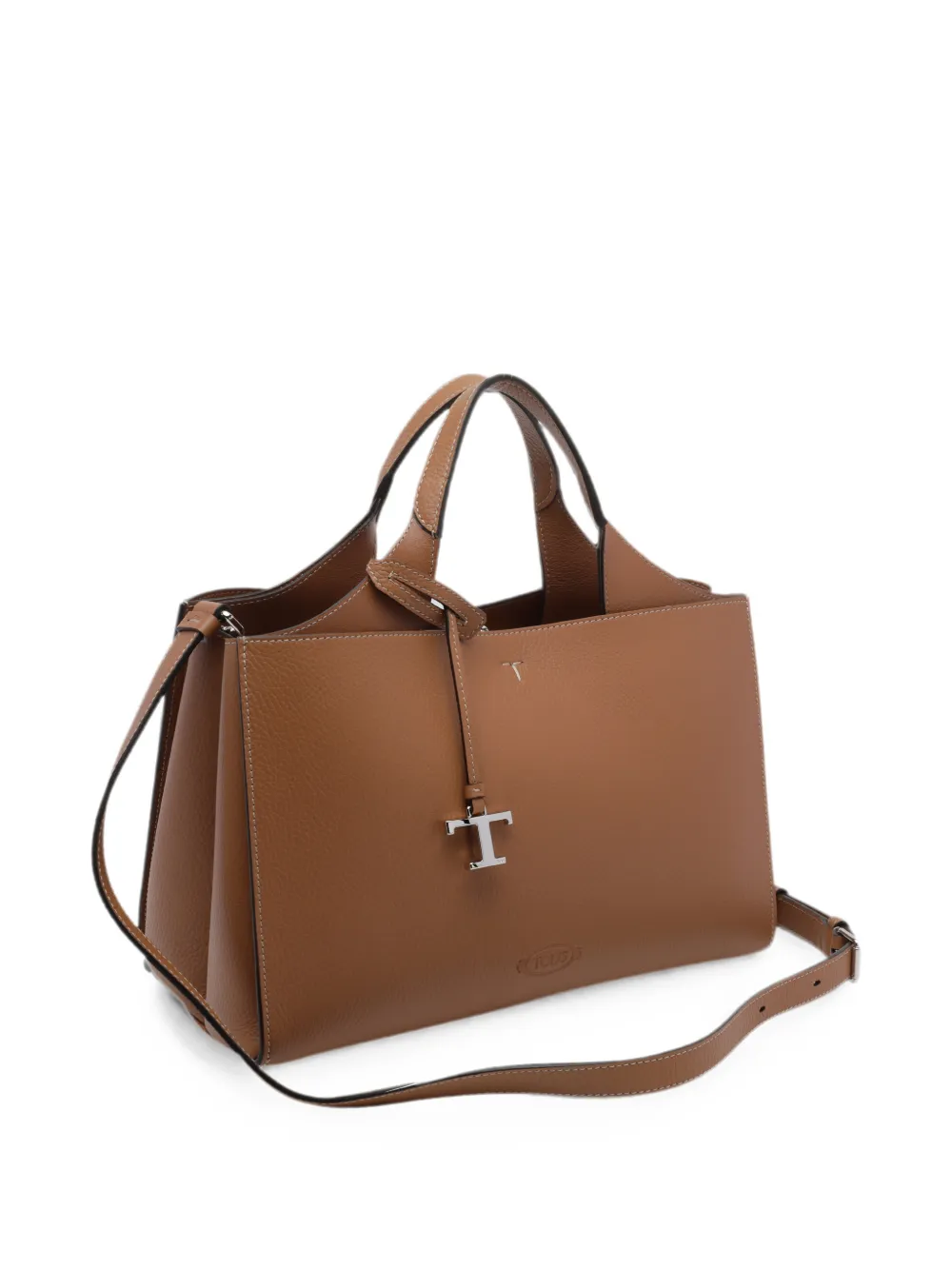 Tod's Leren shopper Bruin