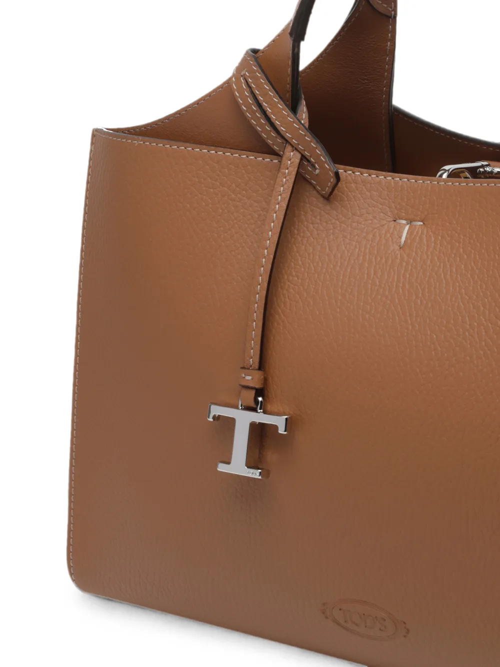 Tod's Leren shopper Bruin