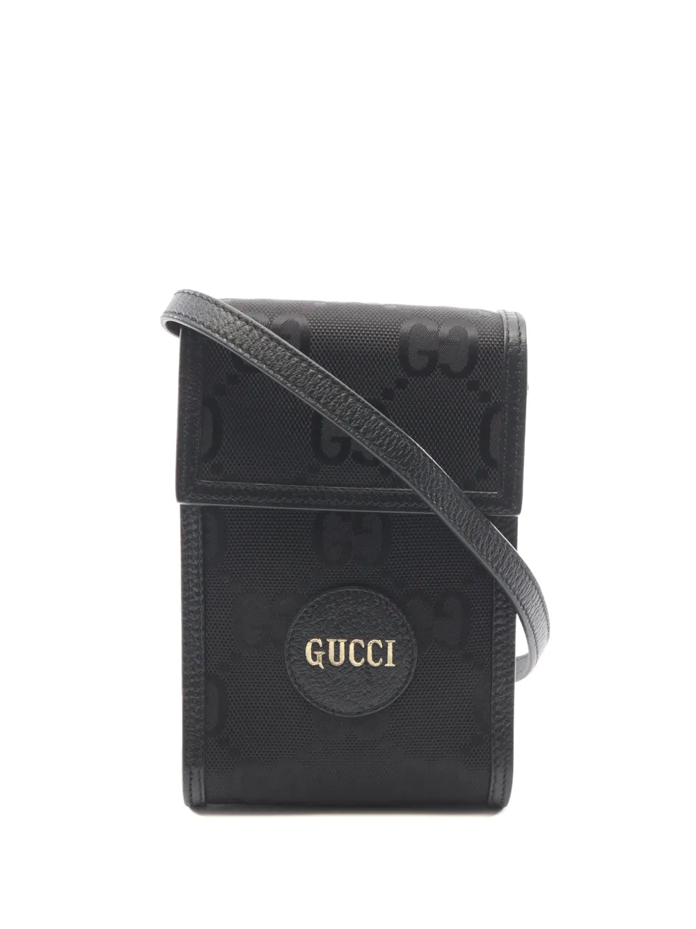Gucci Pre-Owned 2020-2021 Off The Grid Mini GG Econyl crossbody bag - Nero