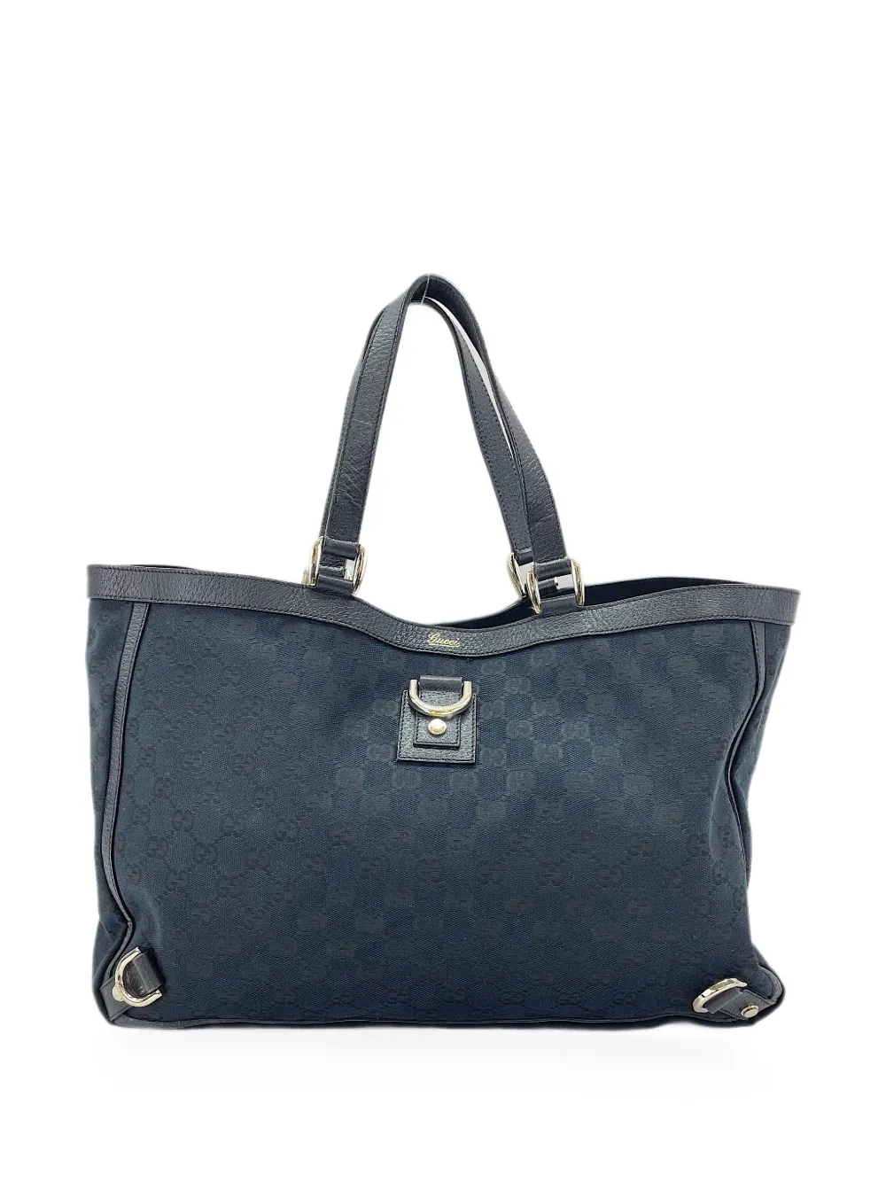 Gucci Pre-Owned 2000s GG canvas shoulder bag - Schwarz