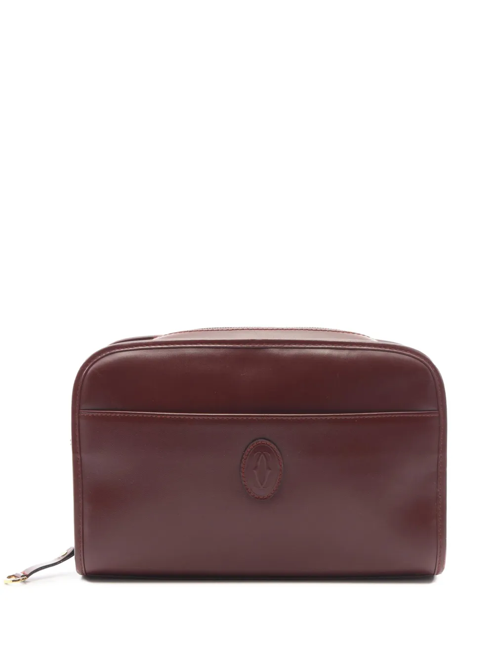 Cartier 1970-1980 Leather Must De Cartier clutch bag - Rosso