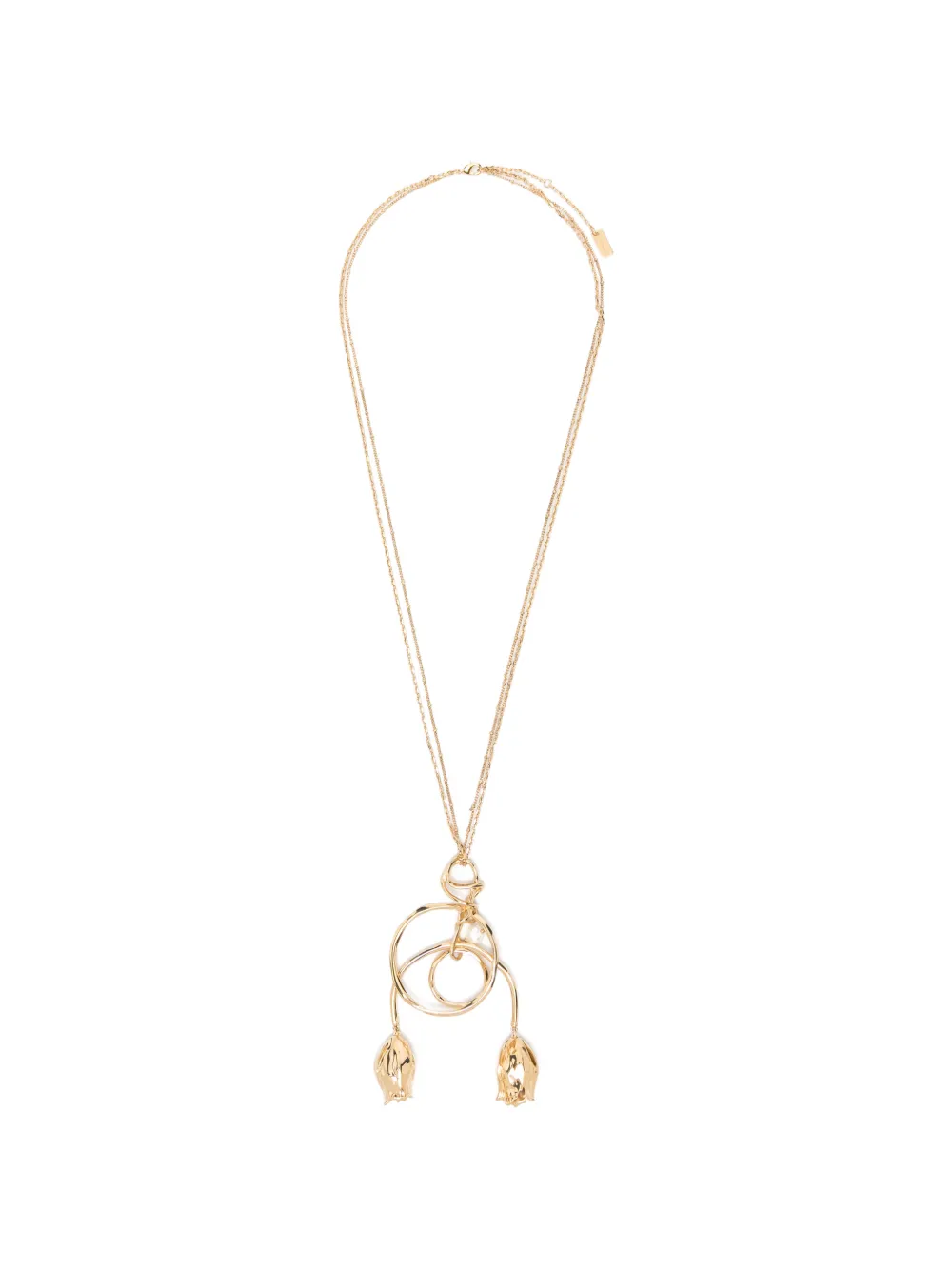Chloé The Tulip pendant necklace - Gold