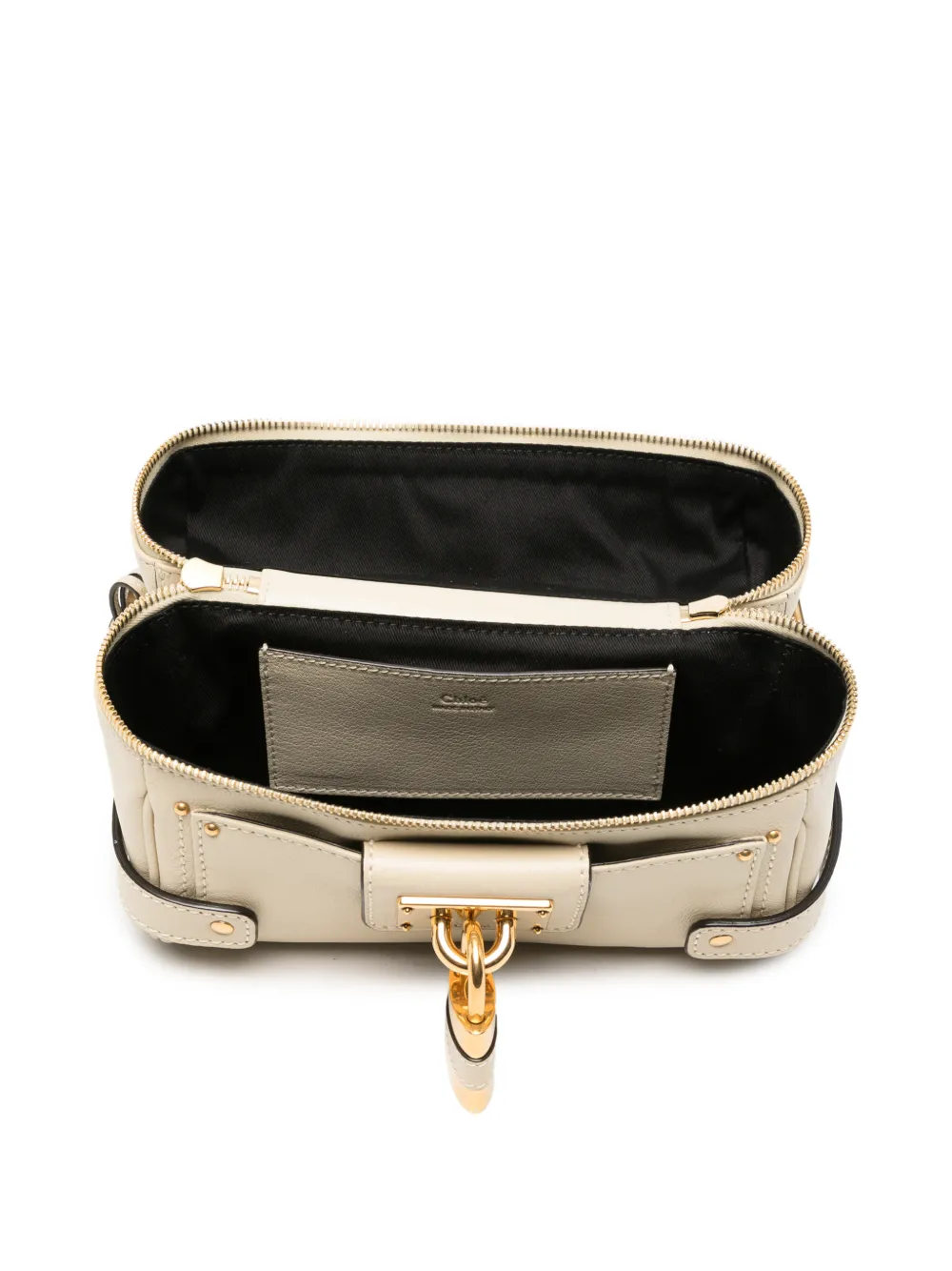 Chloé Paddington leather cross body bag Beige