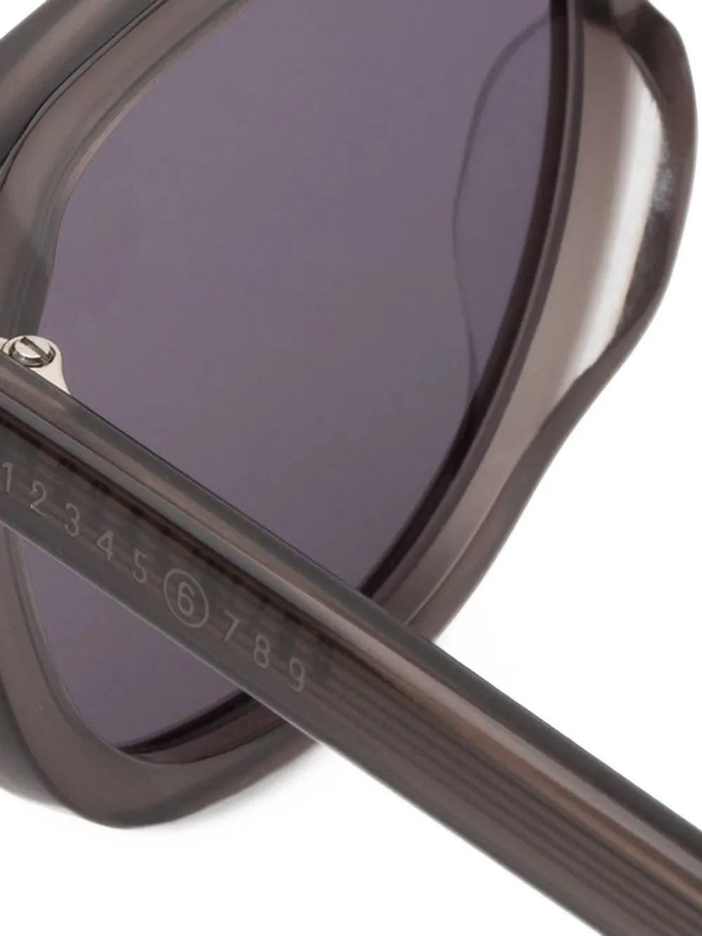 Retrosuperfuture x MM6 Maison Margiela Lunettes 3 zonnebril Grijs